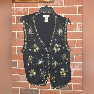 Vintage beaded vest
